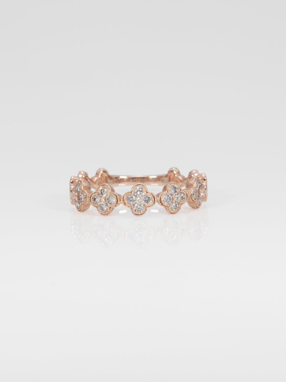 Natural Earth-Mined Diamond Band in Solid 14K Gold | Classic Fine Jewelry